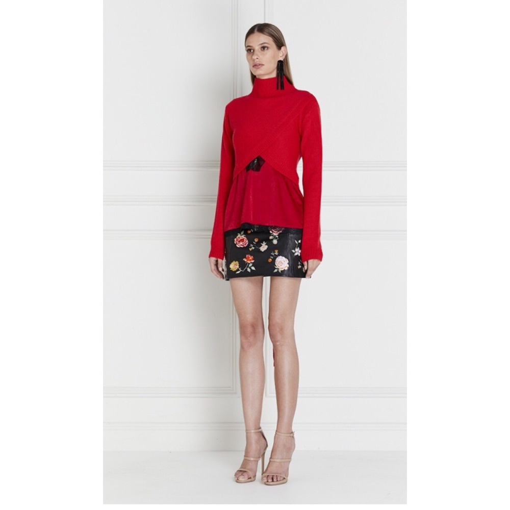 ASILIO PRIORIE WRAP CROP SWEATER - Picture 2 of 6